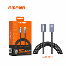 کابل شارژ و انتقال داده Type-C به Type-C برند AMAYA