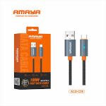 کابل شارژ و تبدیل داده USB به Type-C برند AMAYA